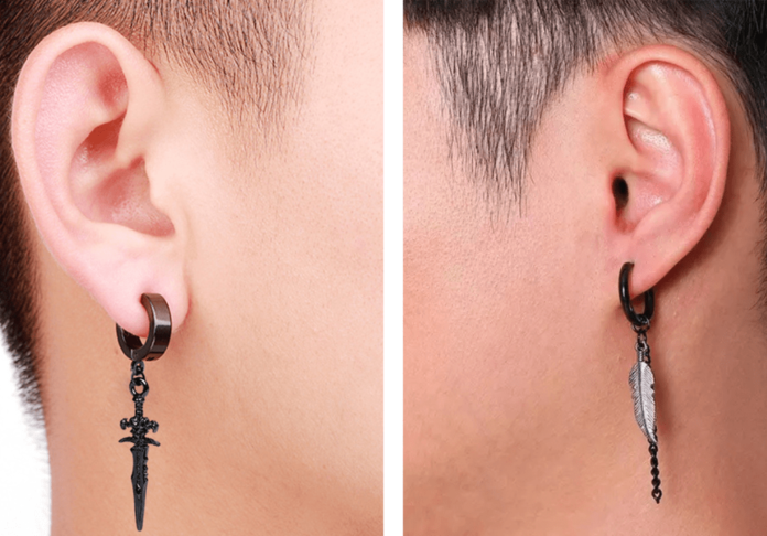Little Dangly Man Earring